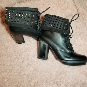 BLACKHEART STUDDED BOOTS